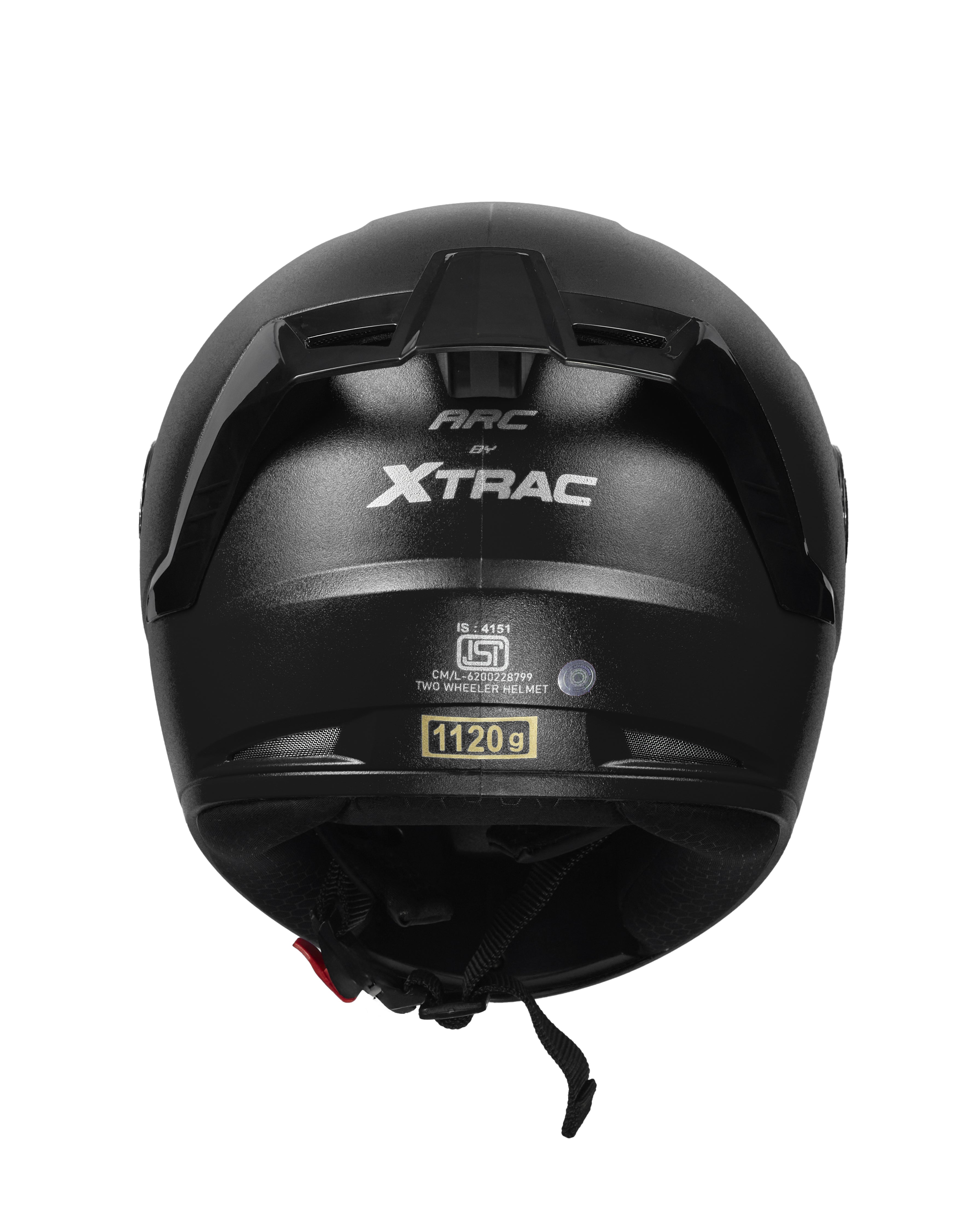 Xtrac ARC ISI Certified Full Face Bike Helmet for Men & Women – High-Impact ABS with Clear Visor